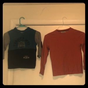 Bundle of 2 boys shirts (SZ 6/7)